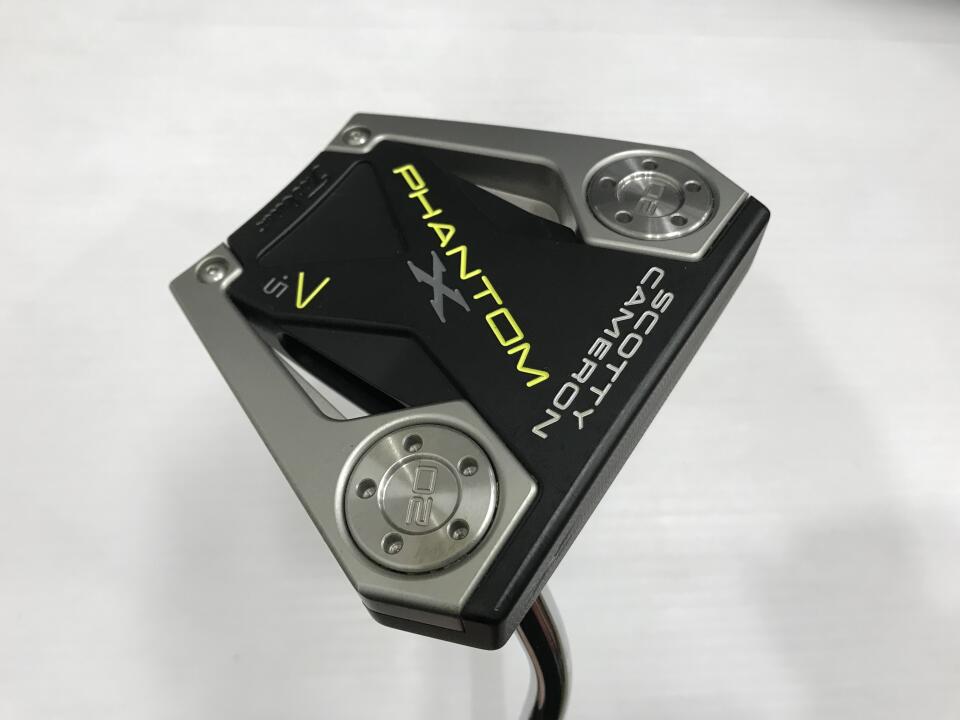 【中古】タイトリスト SC PHANTOM X 7.5 パター 33.0インチ ヘッドカバーあり オリジナルスチール Bランク 右利き用 Titleist ゴルフクラブ スコッティキャメロン ファントムエックス ゴルフドゥ ゴ