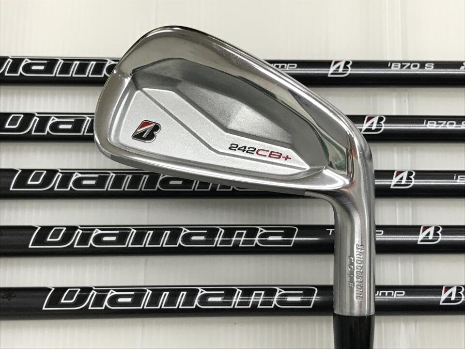 【中古】ブリヂストン 242CB+ アイアンセット Sフレックス 38.5インチ Diamana Thump iB70 Cランク 右利き用 BRIDGESTONE ゴルフクラブ ゴルフドゥ ゴルフ用品 GOLF DO 中古ゴルフクラブ