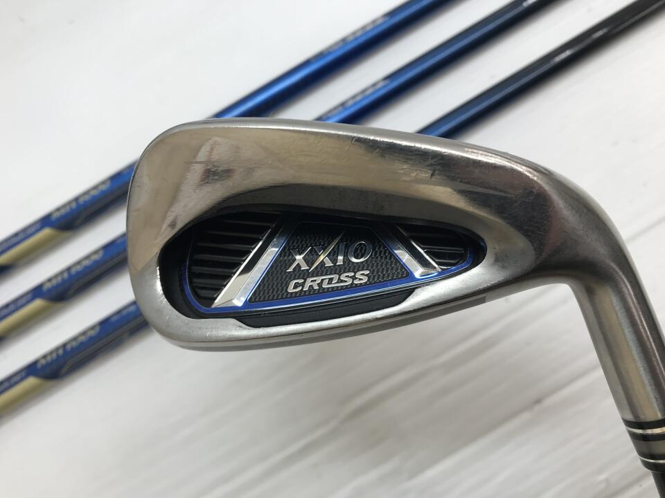 【中古】ダンロップ XXIO CROSS アイアンセット 25° Rフレックス 38.25インチ MH1000 Cランク 右利き用 DUNLOP ゴルフクラブ ゼクシオクロス ゴルフドゥ ゴルフ用品 GOLF DO 中古ゴルフクラブ