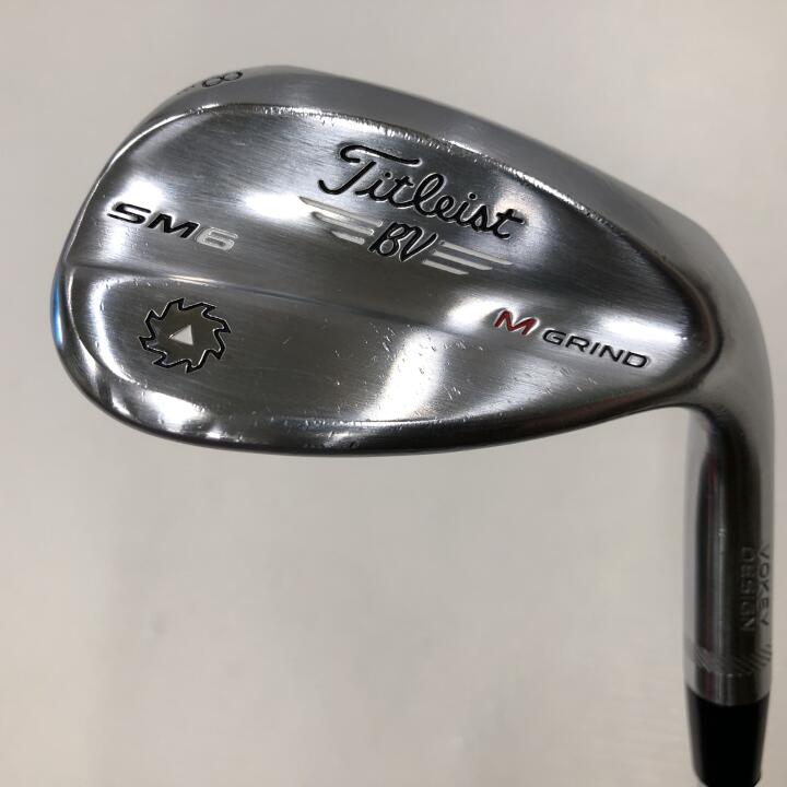 【中古】タイトリスト ボーケイ SM6 ツアークローム ウェッジ 58° S300フレックス 35.25インチ ダイナミックゴールド Dランク 右利き用 Titleist ゴルフクラブ ゴルフドゥ ゴルフ用品 GOLF DO 中古ゴ