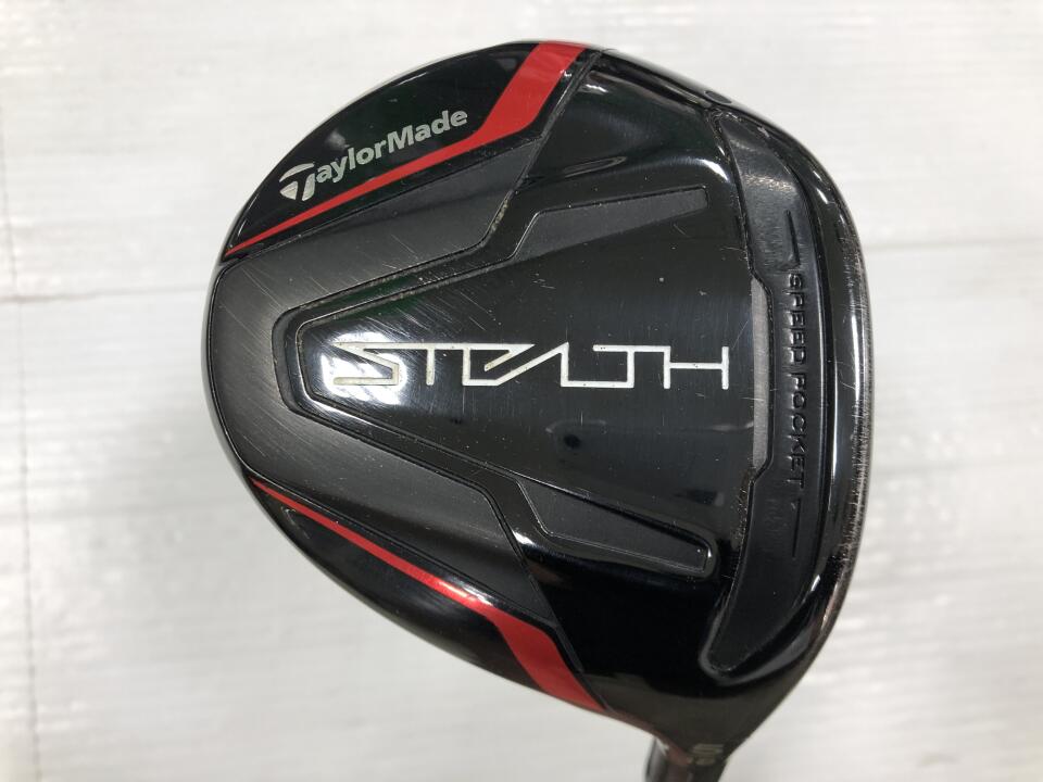 【中古】テーラーメイド STEALTH US フェアウェイウッド 5W 18° Sフレックス 41.75インチ TENSEI 1K BLACK US 75 リシャフト品 Cランク 右利き用 Taylormade ゴルフクラブ ステルス ゴルフドゥ ゴルフ用品 GO