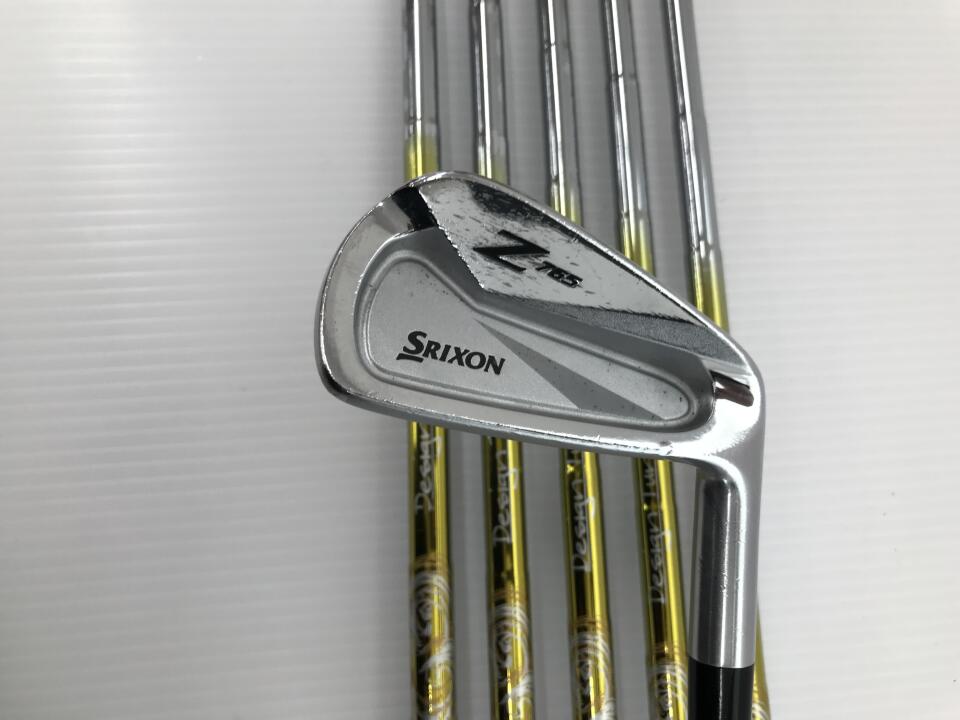 【中古】ダンロップ SRIXON Z765 アイアンセット 25° X100フレックス 38.0インチ ﾀﾞｲﾅﾐｯｸｺﾞｰﾙﾄﾞ D.S.Tﾃﾞｻﾞｲﾝﾁｭｰﾆﾝｸﾞ リシャフト品 Dランク 右利き用 DUNLOP ゴルフクラブ