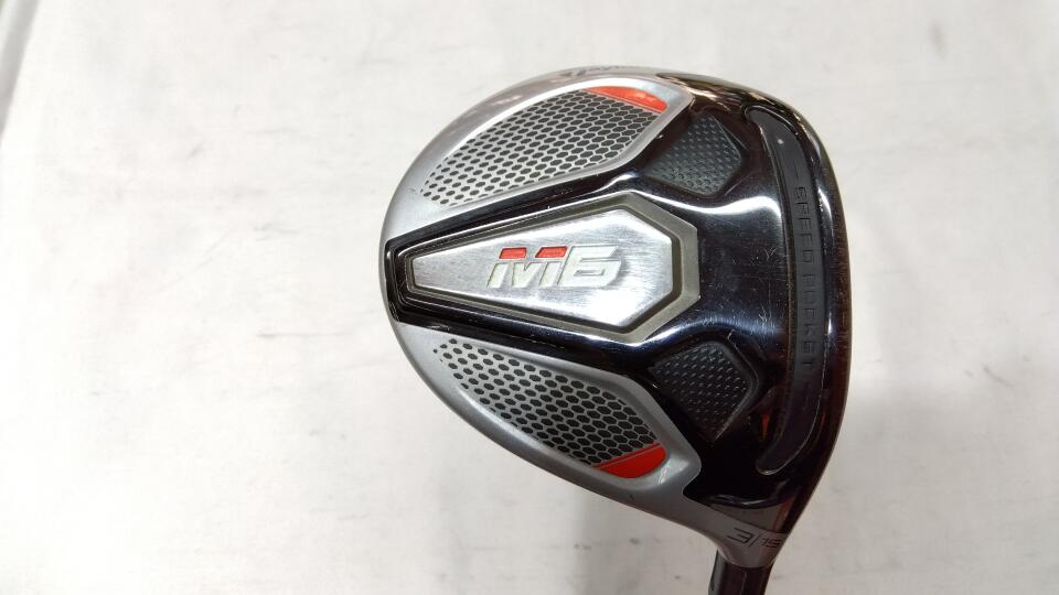 【中古】テーラーメイド M6 フェアウェイウッド 3W 15° Sフレックス 43.0インチ ヘッドカバーあり Speeder　661EVOLUTION　3 リシャフト品 Dランク 右利き用 Taylormade ゴルフクラブ ゴルフドゥ ゴルフ