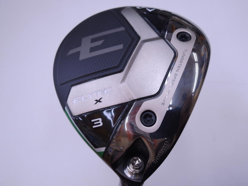 【中古】キャロウェイ ELYTE X フェアウェイウッド 3W 15° Rフレックス 43.0インチ ヘッドカバーあり VENTUS GREEN 5 for Callaway Aランク 右利き用 Callaway ゴルフクラブ エリートエックス ゴルフドゥ ゴ