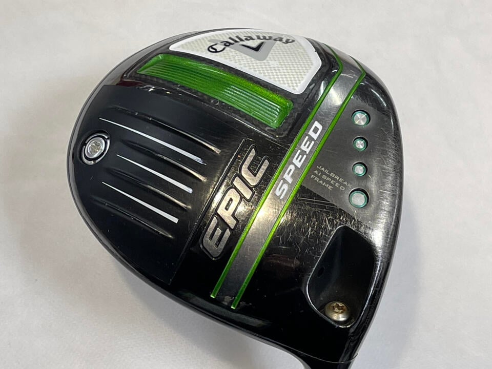 【中古】キャロウェイ EPIC SPEED ドライバー 10.5° Xフレックス 45.5インチ スピ-ダ５６９エボ７ リシャフト品 Cランク 右利き用 Callaway ゴルフクラブ エピックスピード ゴルフドゥ ゴルフ用品 GO の商品写真