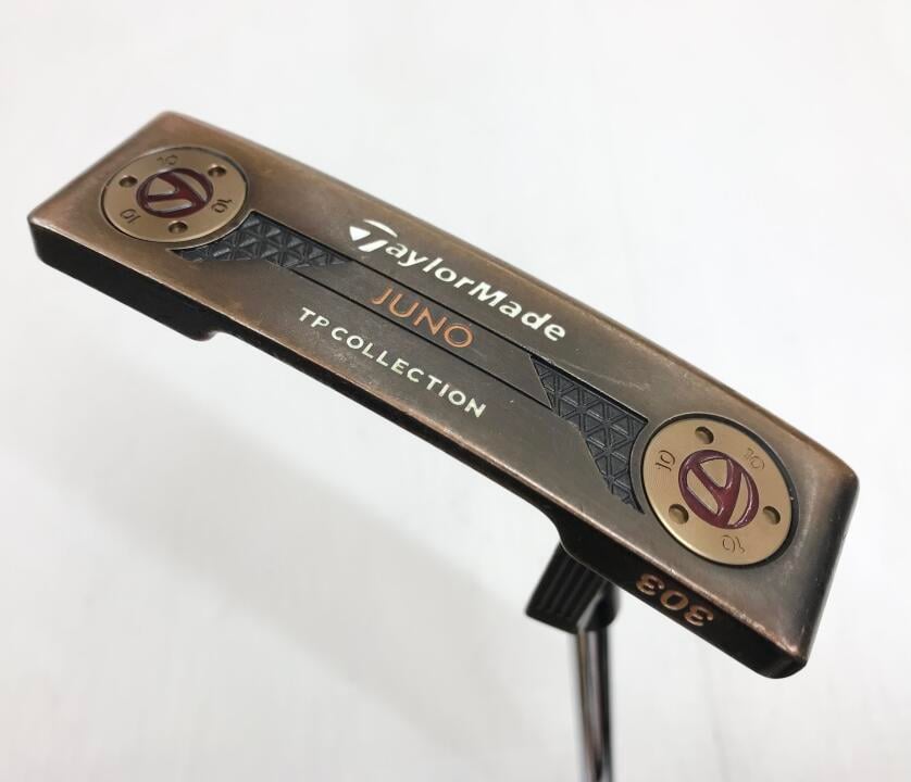 【中古】テーラーメイド TP COLLECTION BLACK COPPER JUNO パター 34.0インチ オリジナルスチール(SS GTR1.0ｸﾞﾘｯﾌﾟ) Dランク 右利き用 Taylormade ゴルフクラブ ゴルフドゥ ゴルフ用品 GOLF DO 中古ゴル