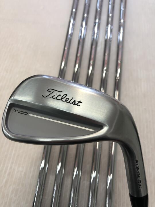 【中古】タイトリスト T100 2025 アイアンセット Sフレックス 38.0インチ NSプロ105T リシャフト品 Cランク 右利き用 Titleist ゴルフクラブ ゴルフドゥ ゴルフ用品 GOLF DO 中古ゴルフクラブ