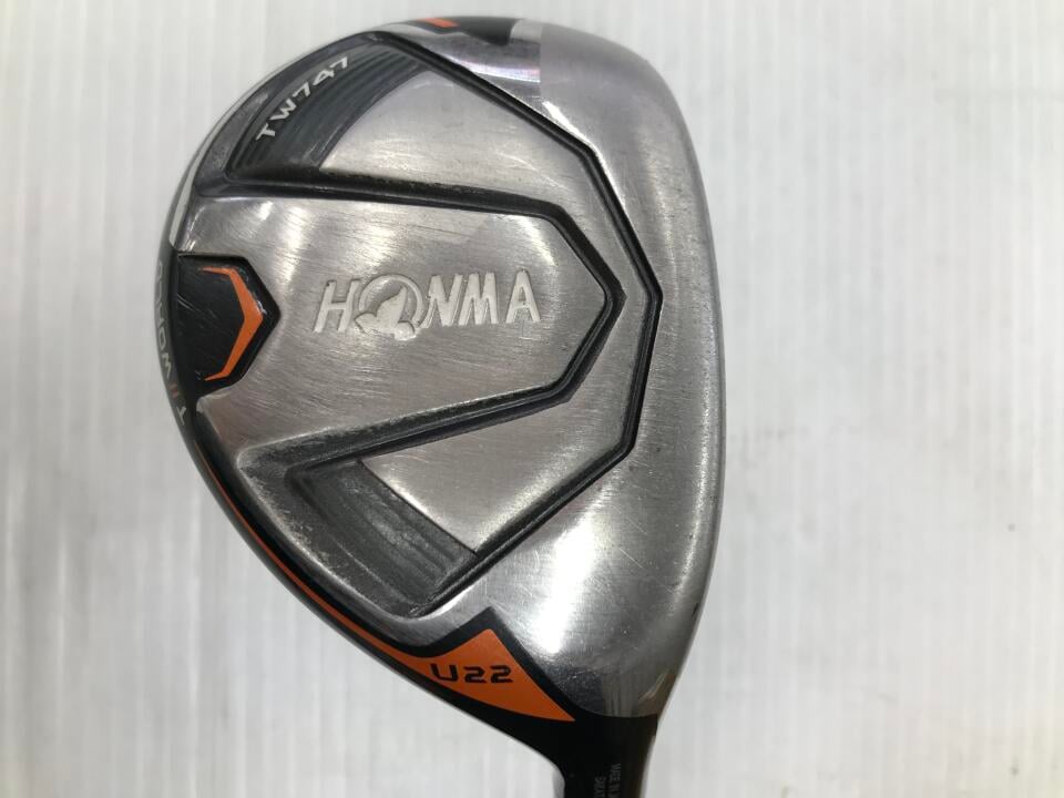 【中古】ホンマゴルフ TOUR WORLD TW747 ユーティリティ 22° 39.5インチ VIZARD For TW747 Dランク 右利き用 ゴルフクラブ ツアーワールド ゴルフドゥ ゴルフ用品 GOLF DO 中古ゴルフクラブ