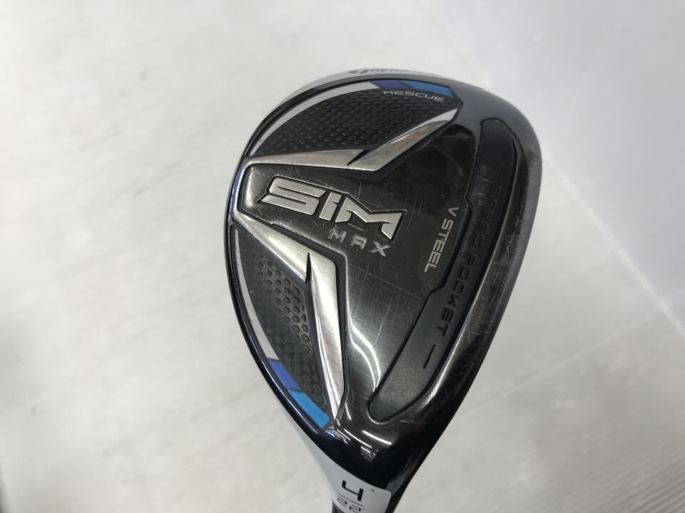 【中古】テーラーメイド SIM MAX ユーティリティ 22° Sフレックス 39.0インチ KBS MAX85 JP Cランク 右利き用 Taylormade ゴルフクラブ シムマックス ゴルフドゥ ゴルフ用品 GOLF DO 中古ゴルフクラブ