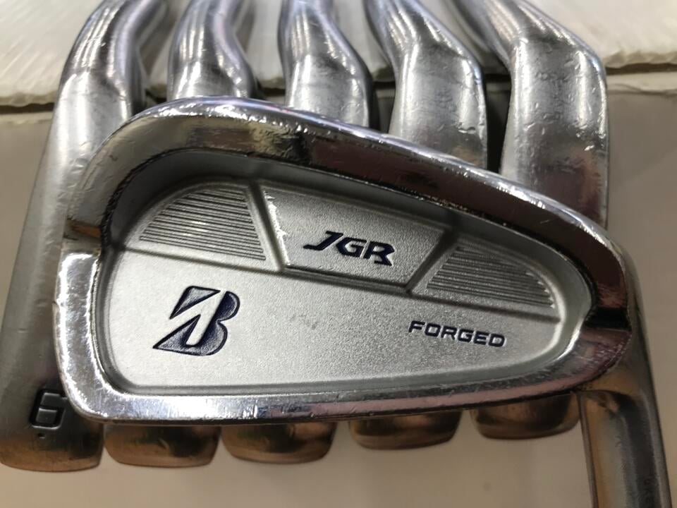【中古】ブリヂストン JGR FORGED アイアンセット Sフレックス 38.5インチ NSﾌﾟﾛ　MODUS　105 リシャフト品 Dランク 右利き用 BRIDGESTONE ゴルフクラブ ゴルフドゥ ゴルフ用品 GOLF DO 中古ゴルフク