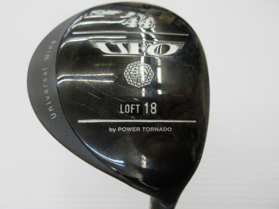 【中古】キャスコ UFO by POWER TORNADO ユーティリティ 18° Sフレックス 40.5インチ Falcon Shaft Cランク 右利き用 Kasco ゴルフクラブ ゴルフドゥ ゴルフ用品 GOLF DO 中古ゴルフクラブ