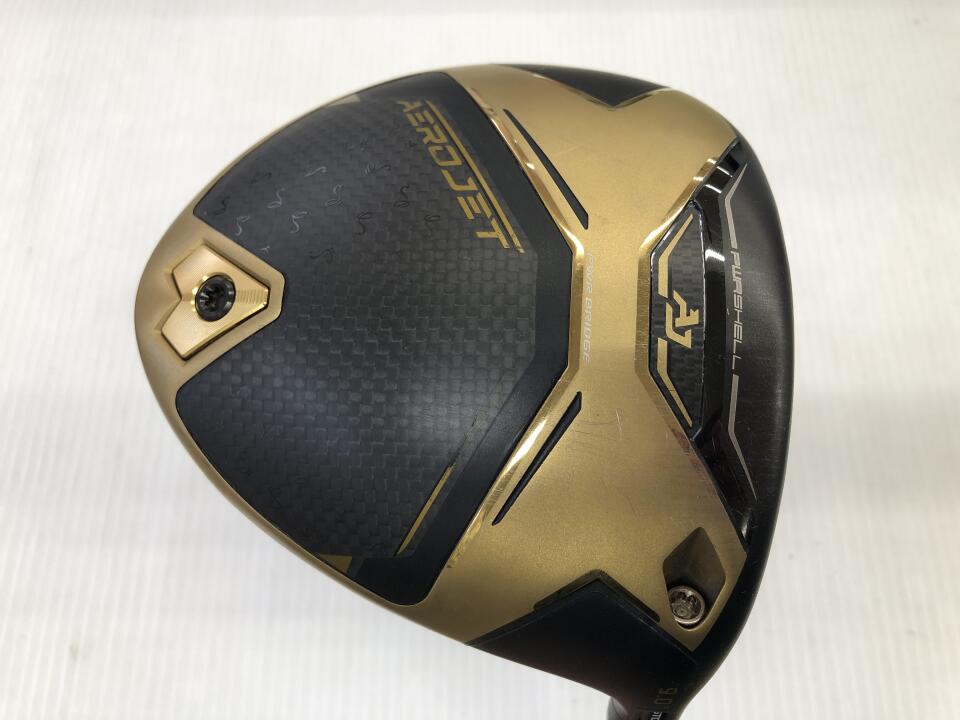 【中古】コブラ AEROJET 50th Anniversary US ドライバー 9° Sフレックス 45.25インチ ヘッドカバーあり SPEEDER NX 60 リシャフト品 Cランク 右利き用 COBRA ゴルフクラブ エアロジェット ゴルフドゥ ゴル