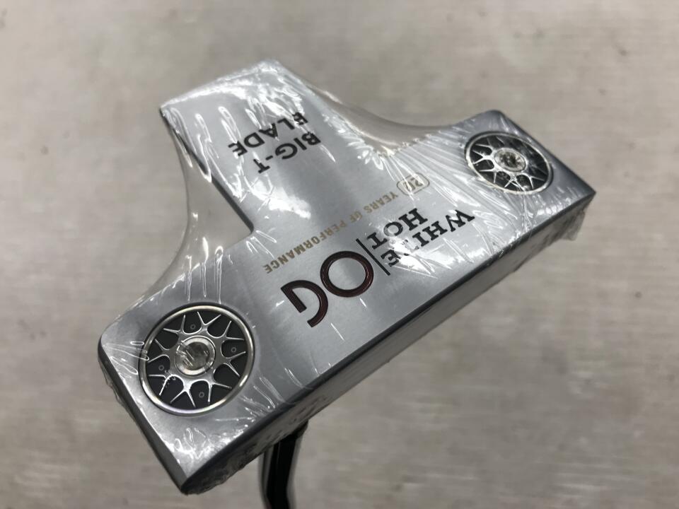 【中古】オデッセイ ホワイト ホット OG BIG T BLADE パター 33.0インチ ヘッドカバーあり STROKE LAB Aランク 右利き用 ODYSSEY ゴルフクラブ ゴルフドゥ ゴルフ用品 GOLF DO 中古ゴルフクラブ|ゴルフ ドゥ 中古クラブ店