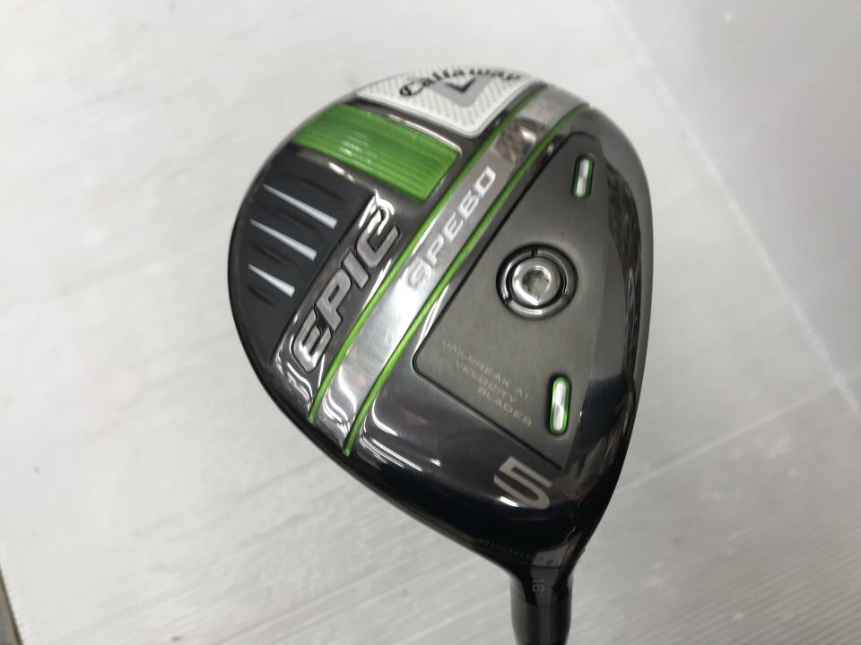 【中古】キャロウェイ EPIC SPEED フェアウェイウッド 5W 18&deg; SRフレックス 42.0インチ ヘッドカバーあり Diamana 50 for Callaway(EPIC SPEED) Cランク 右利き用 Callaway ゴルフクラブ エピックスピード ゴル｜ゴルフ ドゥ 中古クラブ店フェアウェイウッド