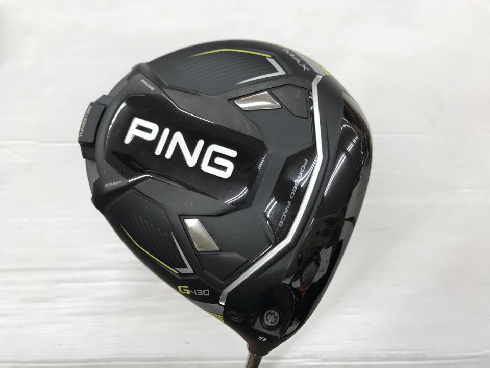 【中古】ピン G430 MAX ドライバー 9° SRフレックス 45.5インチ ヘッドカバーあり ALTA J CB BLACK Cランク 右利き用 PING ゴルフクラブ G430マックス ゴルフドゥ ゴルフ用品 GOLF DO 中古ゴルフクラブ