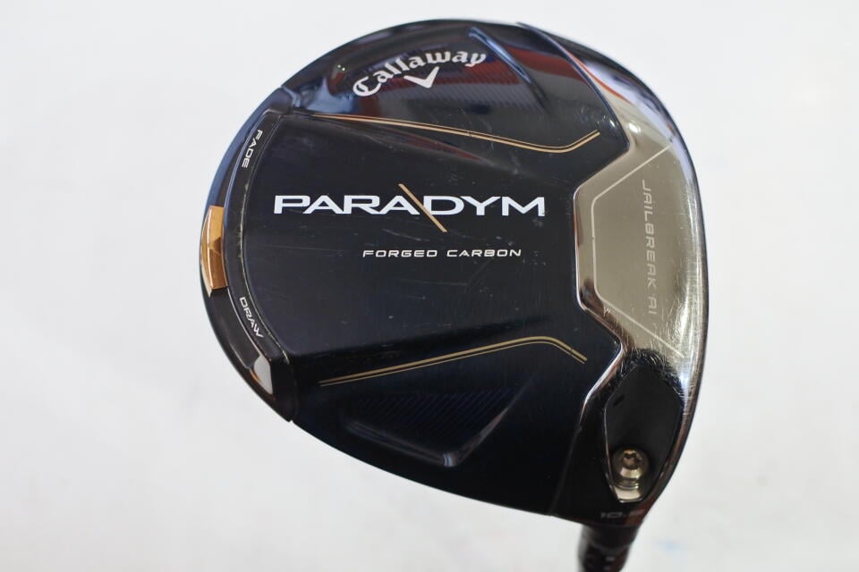 【中古】キャロウェイ PARADYM ドライバー 10.5° Sフレックス 45.5インチ ヘッドカバーあり TENSEI GREEN 60for Callaway リシャフト品 Cランク 右利き用 Callaway ゴルフクラブ パラダイム ゴルフドゥ ゴル