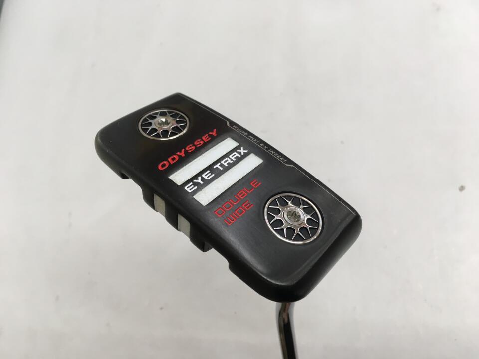 【中古】オデッセイ EYE TRAX DOUBLE WIDE パター 34.0インチ オリジナルスチール Cランク 右利き用 ODYSSEY ゴルフクラブ ゴルフドゥ ゴルフ用品 GOLF DO 中古ゴルフクラブ