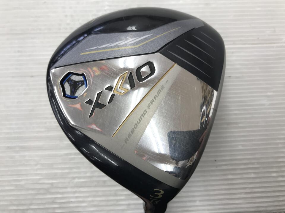 【中古】ダンロップ XXIO 13 ネイビー フェアウェイウッド 3W 15° SRフレックス 43.5インチ ヘッドカバーあり MP1300 ネイビー Cランク 右利き用 DUNLOP ゴルフクラブ ゼクシオ13 ゴルフドゥ ゴルフ用
