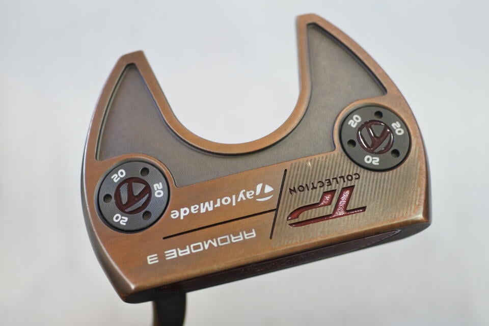 【中古】テーラーメイド TP COLLECTION PATINA ARDMORE 3 パター 33.0インチ ヘッドカバーあり オリジナルスチール Cランク 右利き用 Taylormade ゴルフクラブ ゴルフドゥ ゴルフ用品 GOLF DO 中古ゴルフク