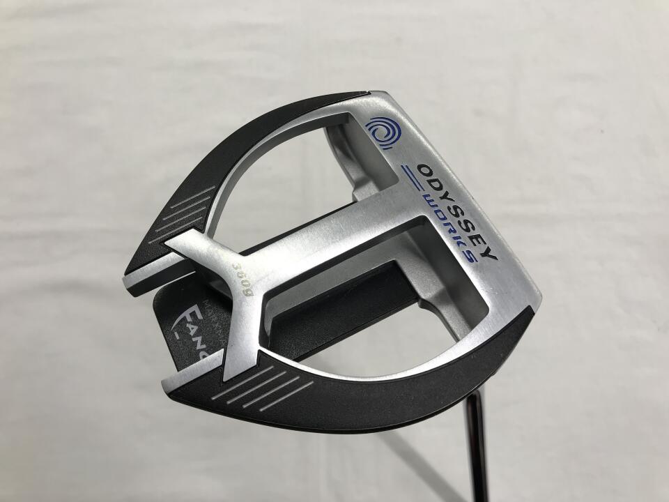 【中古】オデッセイ WORKS VERSA MARXMAN FANG パター 33.0インチ オリジナルスチール Cランク 右利き用 ODYSSEY ゴルフクラブ ゴルフドゥ ゴルフ用品 GOLF DO 中古ゴルフクラブ