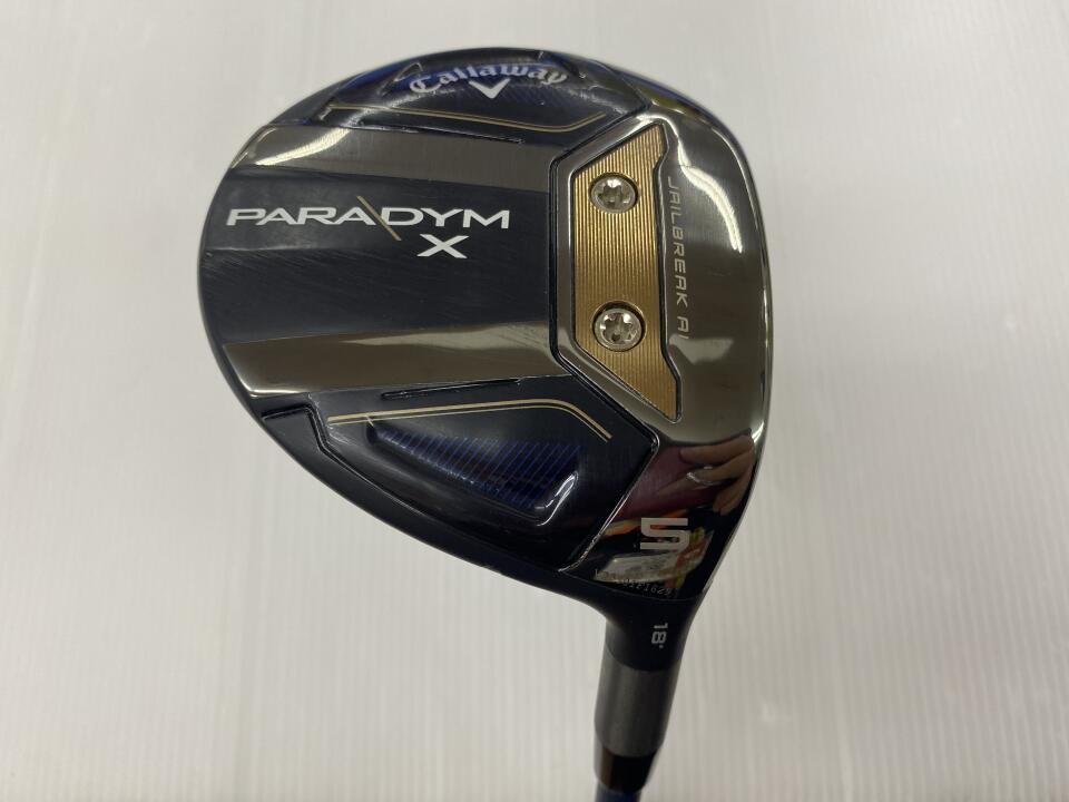 【中古】キャロウェイ PARADYM X フェアウェイウッド 5W 18° SRフレックス 42.5インチ ヘッドカバーあり VENTUS TR 5 for Callaway Cランク 右利き用 Callaway ゴルフクラブ パラダイムX ゴルフドゥ ゴルフ