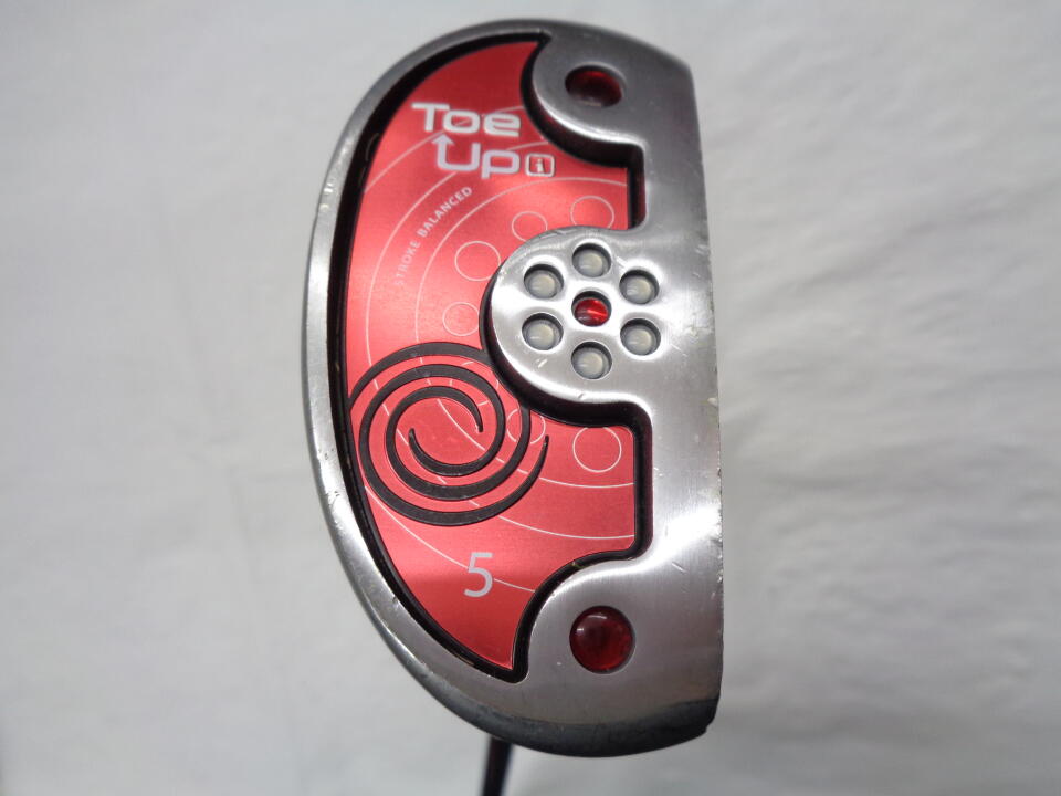 【中古】オデッセイ Toe Up i #5 パター 33.0インチ ヘッドカバーあり オリジナルスチール Dランク 右利き用 ODYSSEY ゴルフクラブ ゴルフドゥ ゴルフ用品 GOLF DO 中古ゴルフクラブ