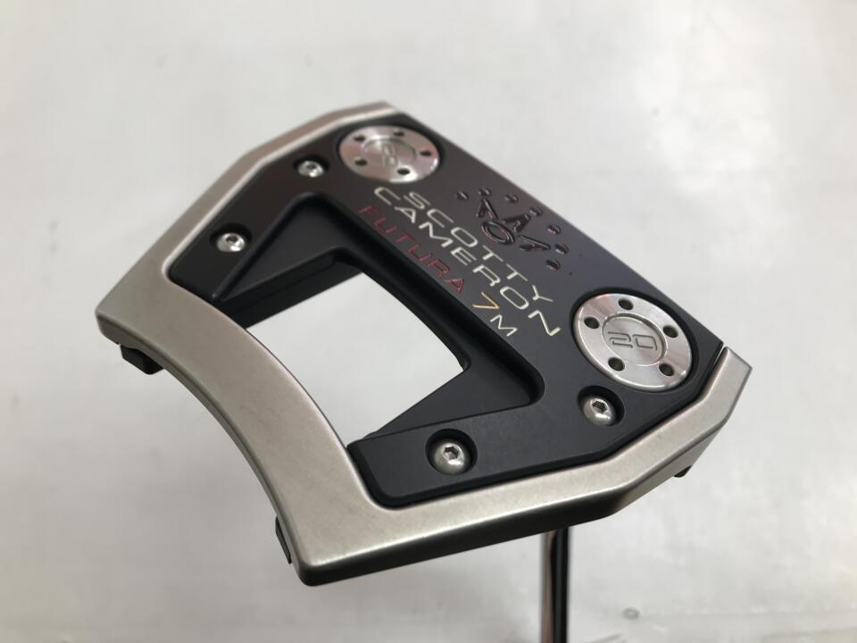 【中古】タイトリスト SC FUTURA 7M パター 33.0インチ ヘッドカバーあり オリジナルスチール Cランク 右利き用 Titleist ゴルフクラブ スコッティキャメロン フューチュラ ゴルフドゥ ゴルフ用品