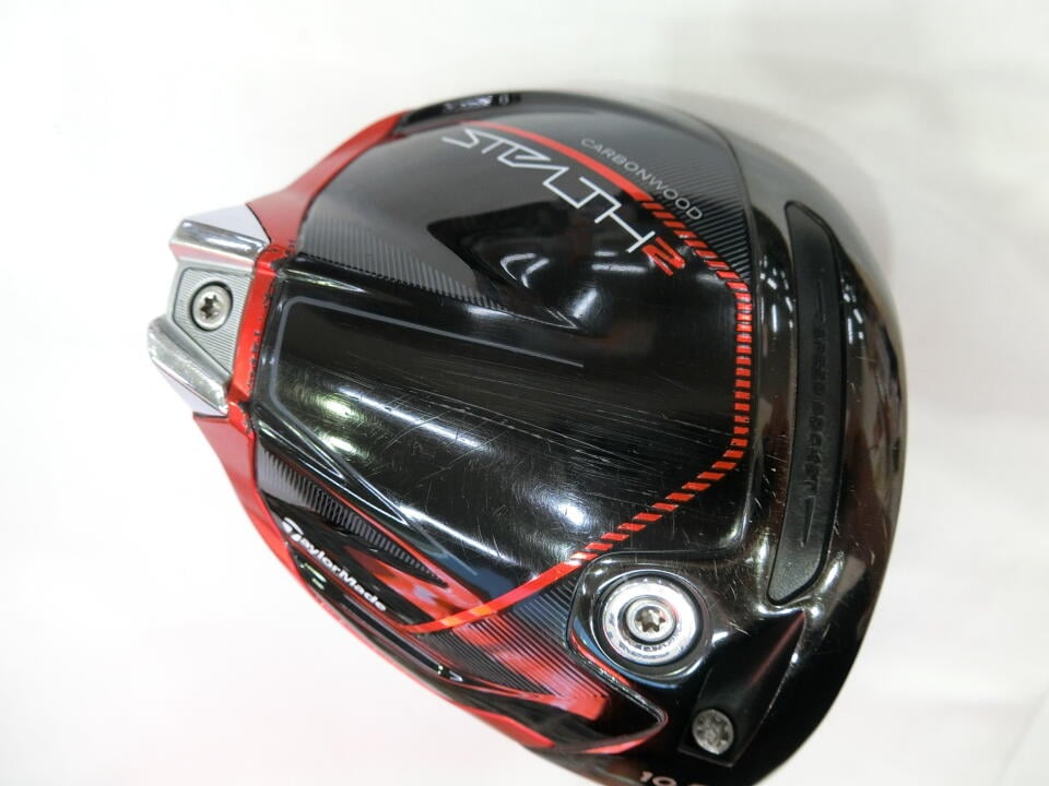 【中古】テーラーメイド STEALTH2 ドライバー 10.5° Sフレックス 45.75インチ ◆リシャフト◆MATRIX WHITE TIE 55 リシャフト品 Dランク 右利き用 Taylormade ゴルフクラブ ステルス2 ゴルフドゥ ゴルフ用