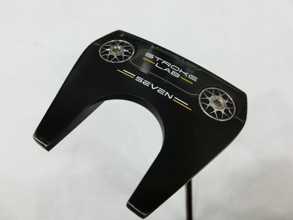 【中古】オデッセイ STROKE LAB BLACK SEVEN パター 34.0インチ ヘッドカバーあり STROKE LAB Dランク 右利き用 ODYSSEY ゴルフクラブ ゴルフドゥ ゴルフ用品 GOLF DO 中古ゴルフクラブ