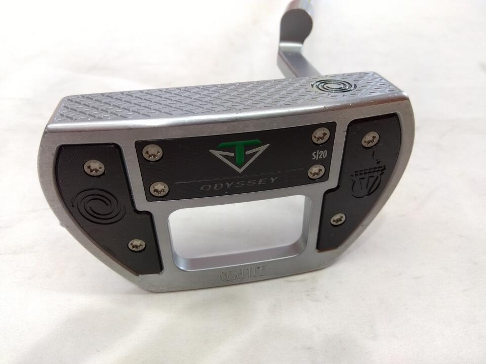 【中古】オデッセイ TOULON DESIGN SEATTLE 2020 パター 33.5インチ ヘッドカバーあり STROKE LAB Cランク 右利き用 ODYSSEY ゴルフクラブ ゴルフドゥ ゴルフ用品 GOLF DO 中古ゴルフクラブ