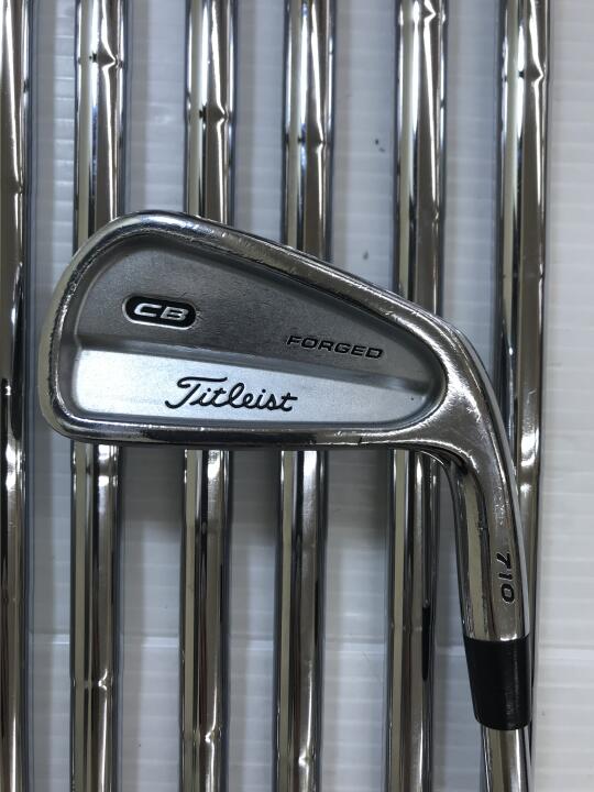 【中古】タイトリスト CB 710 アイアンセット UNIフレックス 38.0インチ ダイナミックゴールド Cランク 右利き用 Titleist ゴルフクラブ ゴルフドゥ ゴルフ用品 GOLF DO 中古ゴルフクラブ