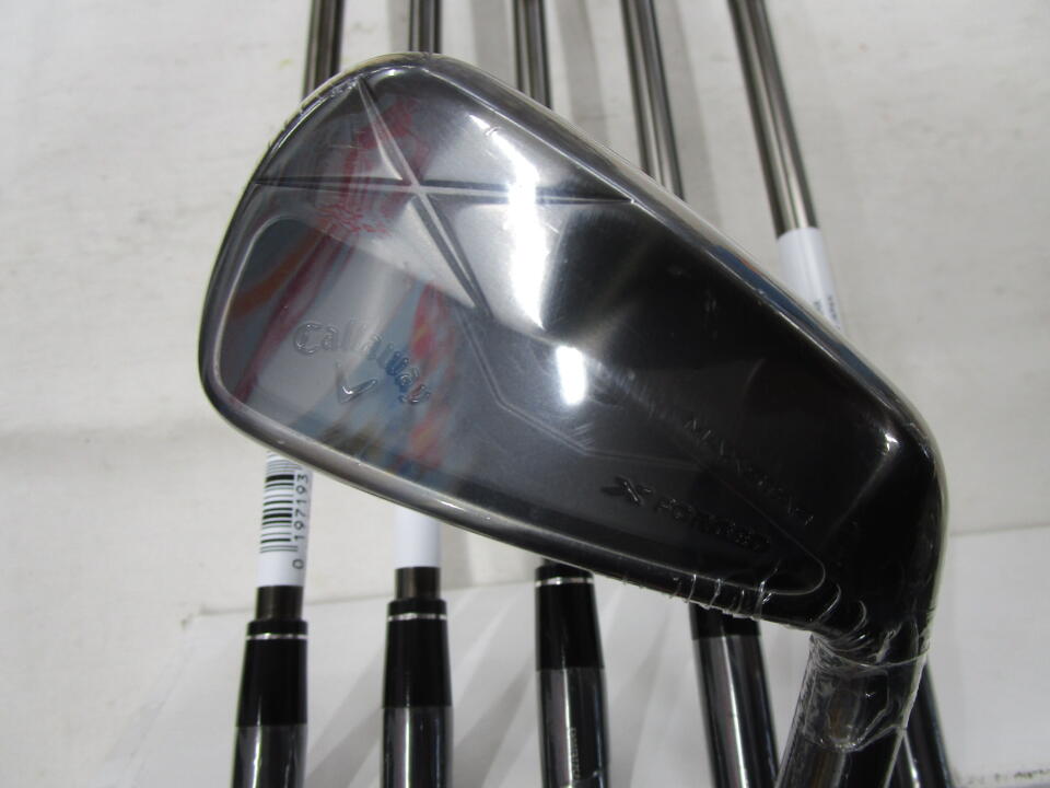 【中古】キャロウェイ X FORGED MAX STAR BLACK アイアンセット 24° Sフレックス 38.0インチ NSプロ950GH neo Luxury Black Sランク 右利き用 Callaway ゴルフクラブ エックスフォージドマックススターブラッ