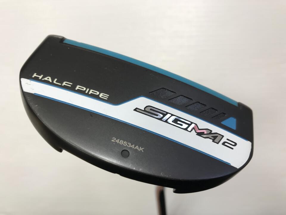 【中古】ピン SIGMA 2 HALF PIPE Stealth パター 34.0インチ オリジナルスチール(PP58ｸﾞﾘｯﾌﾟ) Cランク 右利き用 PING ゴルフクラブ シグマ2ハーフパイプ ステルス ゴルフドゥ ゴルフ用品 GOLF DO 中