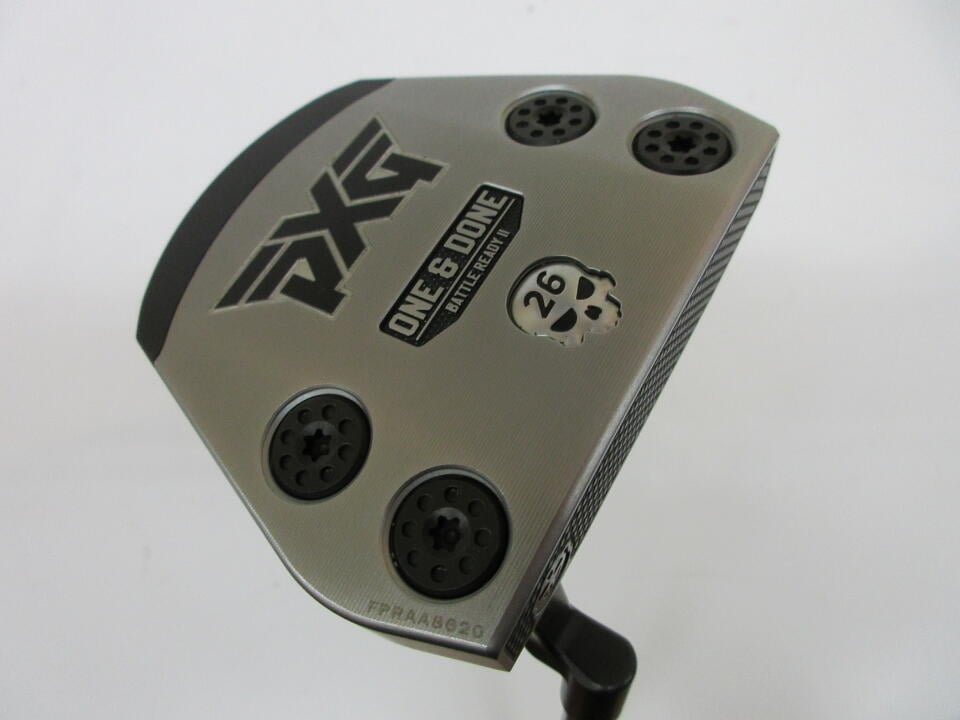 【中古】パーソンズエクストリームゴルフ BATTLE READY 2 ONE & DONE CN パター 34.0インチ ヘッドカバーあり オリジナルスチール Cランク 右利き用 PXG ゴルフクラブ ゴルフドゥ ゴルフ用品 GOLF DO 中