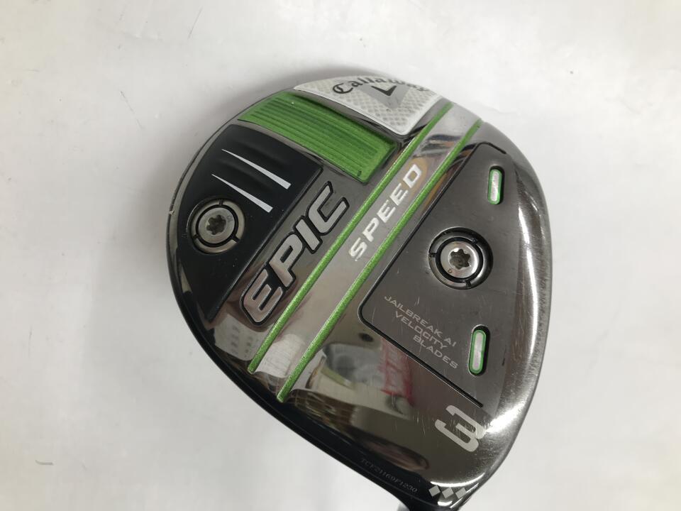 【中古】【訳あり】キャロウェイ EPIC SPEED ◆◆◆ フェアウェイウッド 3W 15° Xフレックス 42.75インチ ヘッドカバーあり Speeder 757EVOLUTION 5 リシャフト品 Dランク 右利き用 Callaway ゴルフクラブ