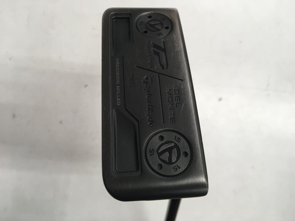 【中古】テーラーメイド TP COLLECTION BLACK DEL MONTE TB1 パター 35.0インチ ヘッドカバーあり オリジナルスチール Cランク 右利き用 Taylormade ゴルフクラブ ゴルフドゥ ゴルフ用品 GOLF DO 中古ゴルフ