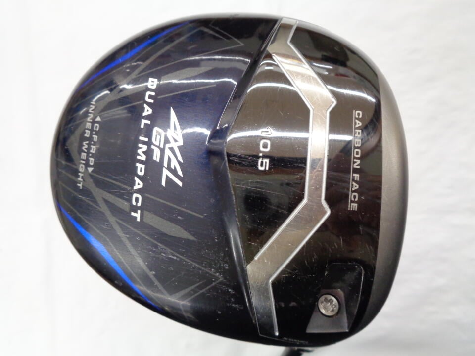 【中古】ツルヤ AXEL GF ドライバー 10.5° Rフレックス 46.0インチ ヘッドカバーあり VANQUISH for AXEL Dランク 右利き用 TSURUYA ゴルフクラブ ゴルフドゥ ゴルフ用品 GOLF DO 中古ゴルフクラブ|ゴルフ ドゥ 中古クラブ店