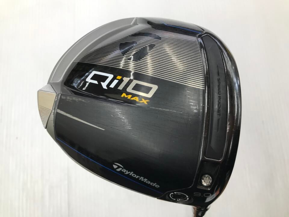 【中古】テーラーメイド Qi10 MAX ドライバー 9° Sフレックス 45.25インチ Diamana BLUE TM50 Cランク 右利き用 Taylormade ゴルフクラブ Qi10マックス ゴルフドゥ ゴルフ用品 GOLF DO 中古ゴルフクラブ