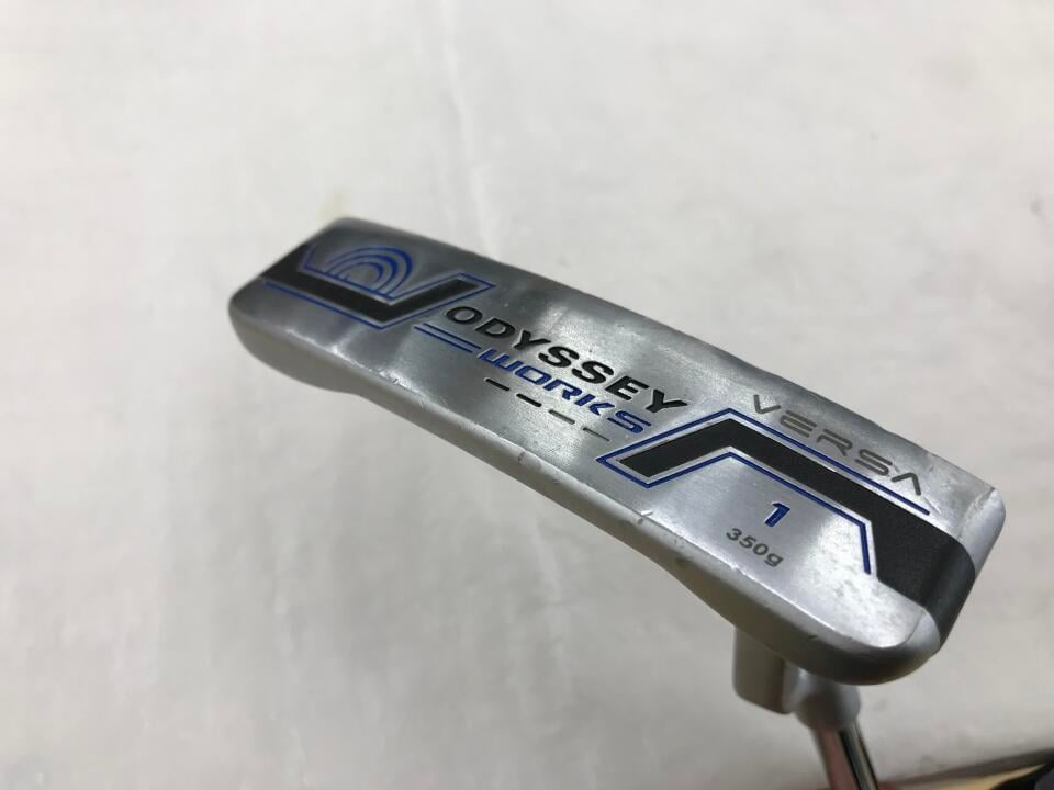 【中古】オデッセイ WORKS VERSA #1 パター 34.0インチ オリジナルスチール Cランク 右利き用 ODYSSEY ゴルフクラブ ゴルフドゥ ゴルフ用品 GOLF DO 中古ゴルフクラブ|ゴルフ ドゥ 中古クラブ店