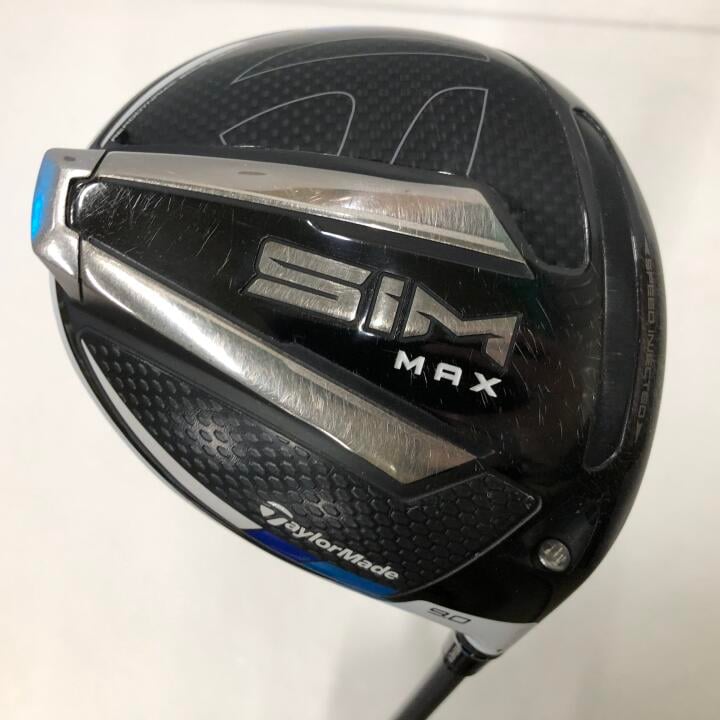 【中古】テーラーメイド SIM MAX ドライバー 9° Sフレックス 45.25インチ ヘッドカバーあり ツアーAD XC-6 Dランク 右利き用 Taylormade ゴルフクラブ シムマックス ゴルフドゥ ゴルフ用品 GOLF DO 中古