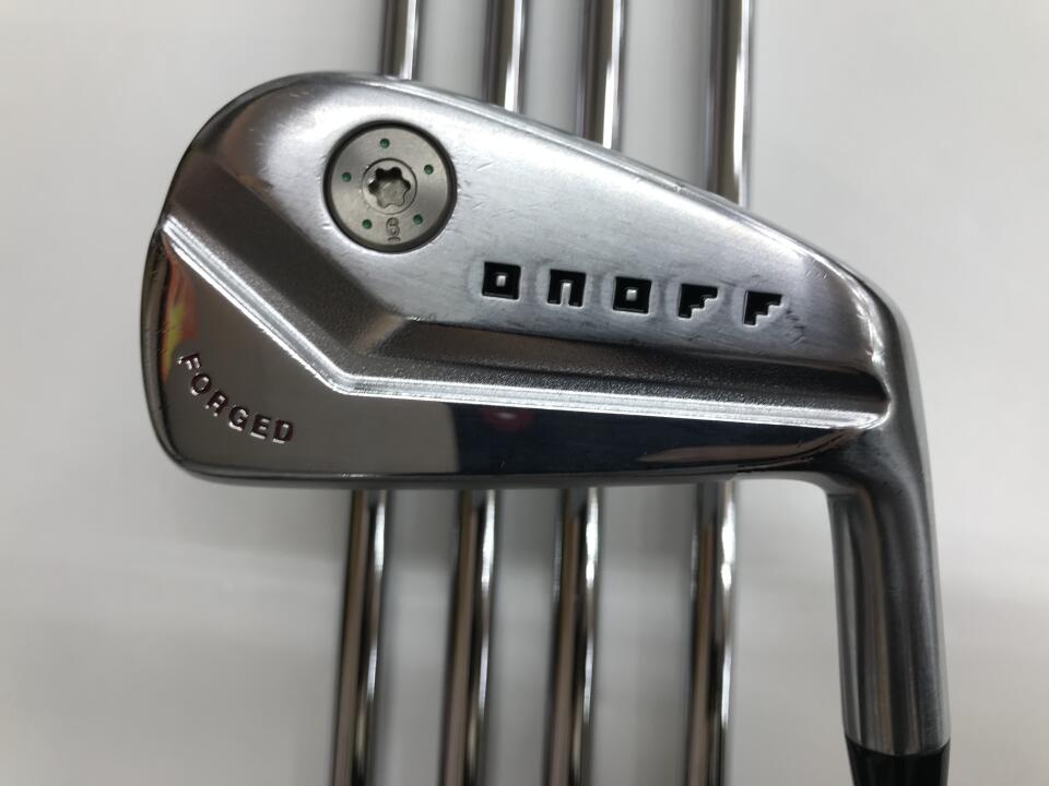 【中古】グローブライド ONOFF FORGED KURO 2022 アイアンセット 28&deg; 37.0インチ Ks 8001 リシャフト品 Cランク 右利き用 GLOBERIDE ゴルフクラブ オノフフォージド ゴルフドゥ ゴルフ用品 GOLF DO 中古ゴル｜ゴルフ ドゥ 中古クラブ店