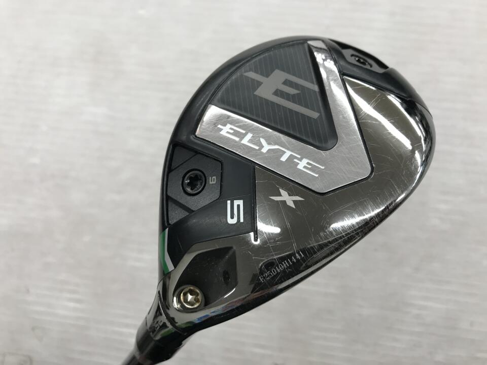 【中古】キャロウェイ ELYTE X ユーティリティ 25° SRフレックス 39.5インチ ヘッドカバーあり VENTUS GREEN 5 for Callaway Cランク 右利き用 Callaway ゴルフクラブ エリートエックス ゴルフドゥ ゴルフ