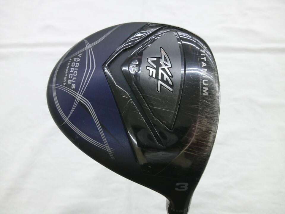 【中古】ツルヤ AXEL VF フェアウェイウッド 3W 15° Rフレックス 43.25インチ ヘッドカバーあり AXEL VF Speeder Dランク 右利き用 TSURUYA ゴルフクラブ ゴルフドゥ ゴルフ用品 GOLF DO 中古ゴルフクラブ|ゴルフ ドゥ 中古クラブ店