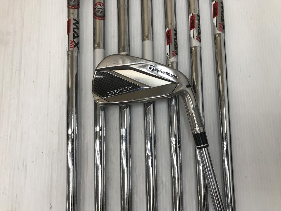 【中古】テーラーメイド STEALTH アイアンセット 21&deg; Sフレックス 38.5インチ KBS MAX MT85 JP Cランク 右利き用 Taylormade ゴルフクラブ ステルス ゴルフドゥ ゴルフ用品 GOLF DO 中古ゴルフクラブ｜ゴルフ ドゥ 中古クラブ店