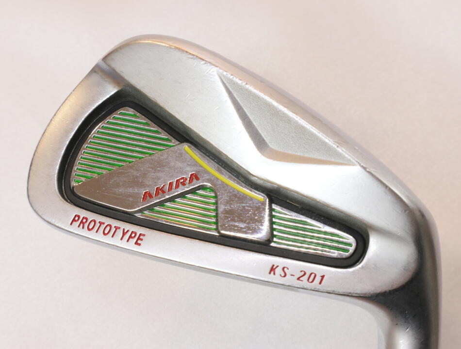 【中古】アキラ PROTOTYPE KS-201 アイアンセット Rフレックス 37.75インチ KBSツア?90 リシャフト品 Cランク 右利き用 AKIRA ゴルフクラブ ゴルフドゥ ゴルフ用品 GOLF DO 中古ゴルフクラブ