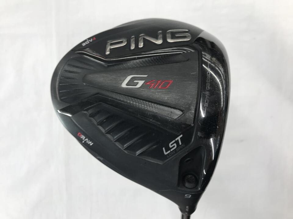 【中古】ピン G410 LST ドライバー 9° Sフレックス 45.25インチ ヘッドカバーあり TOUR 2.0 BLACK 65 リシャフト品 Dランク 右利き用 PING ゴルフクラブ ゴルフドゥ ゴルフ用品 GOLF DO 中古ゴルフクラブ