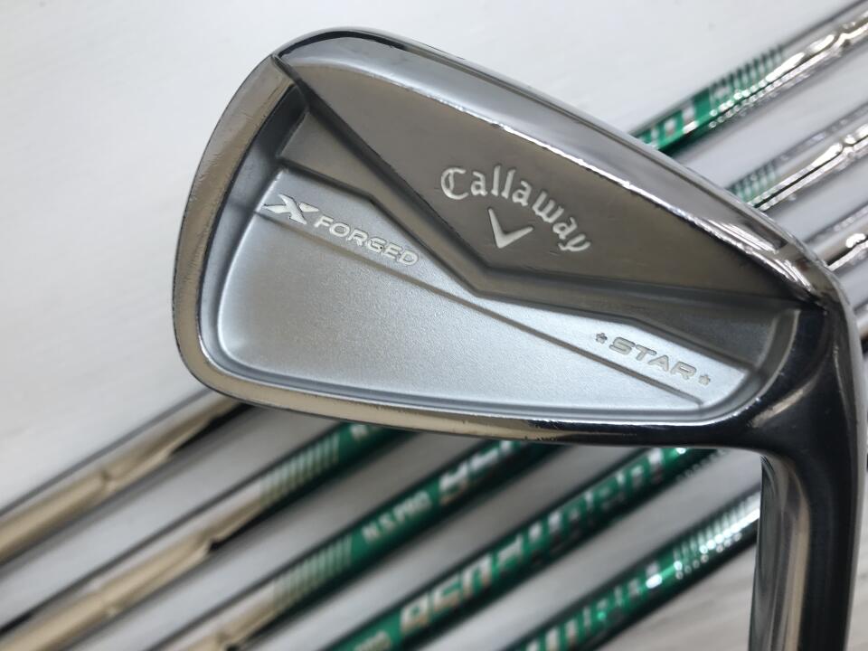 【中古】キャロウェイ X FORGED STAR 2024 アイアンセット 23° Sフレックス 37.75インチ NSプロ950GH neo Cランク 右利き用 Callaway ゴルフクラブ エックスフォージドスター2024 ゴルフドゥ ゴルフ用品 GOL|ゴルフ ドゥ 中古クラブ店