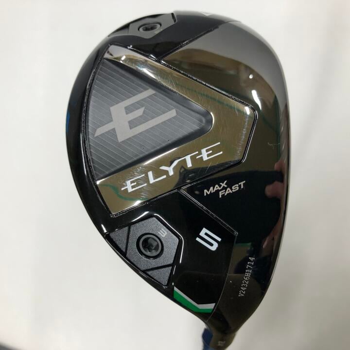 【中古】キャロウェイ ELYTE MAX FAST ユーティリティ 24° Rフレックス 39.0インチ ヘッドカバーあり LIN-Q GREEN 40 for Callaway Bランク 右利き用 Callaway ゴルフクラブ エリートマックスファスト ゴルフ