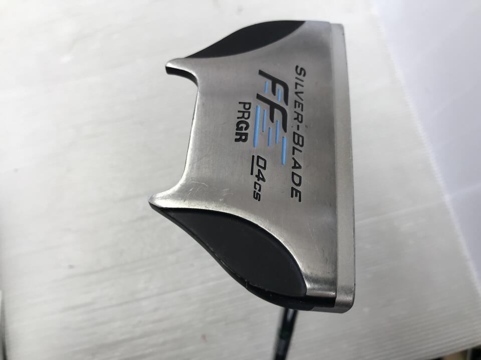 【中古】プロギア SILVER-BLADE EE 04CS パター 34.0インチ オリジナルスチール Dランク 右利き用 PRGR ゴルフクラブ ゴルフドゥ ゴルフ用品 GOLF DO 中古ゴルフクラブ