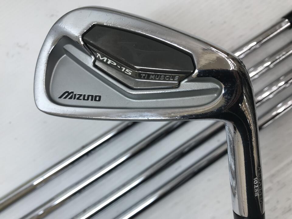【中古】ミズノ MP-15 アイアンセット 28° R300フレックス 37.5インチ GS95 リシャフト品 Cランク 右利き用 MIZUNO ゴルフクラブ ゴルフドゥ ゴルフ用品 GOLF DO 中古ゴルフクラブ